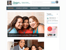 Tablet Screenshot of hispanic.westchestergov.com