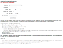 Tablet Screenshot of contractsearch.westchestergov.com