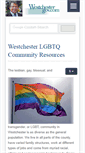 Mobile Screenshot of lgbt.westchestergov.com